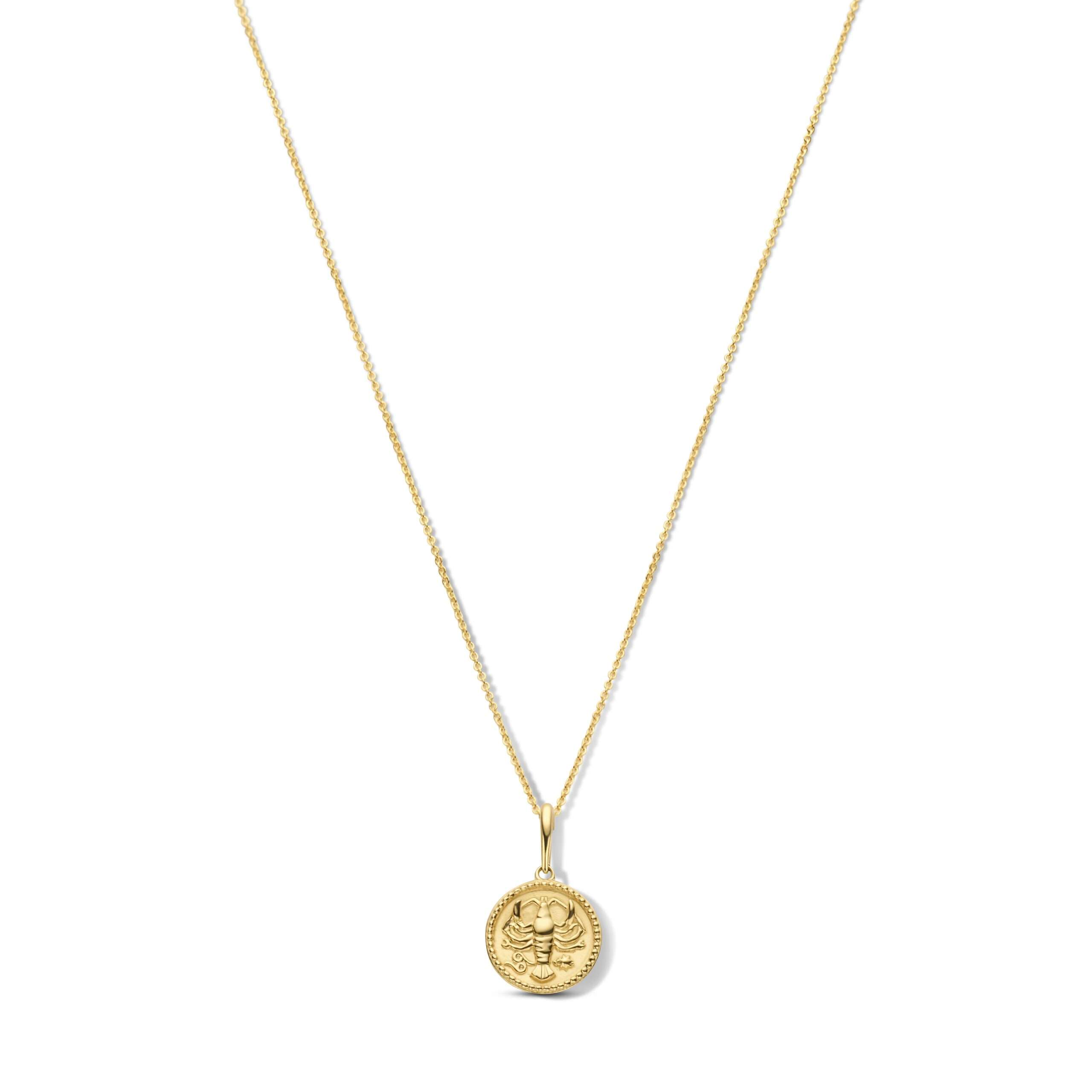 Kette Sternzeichen Krebs 14k Gold