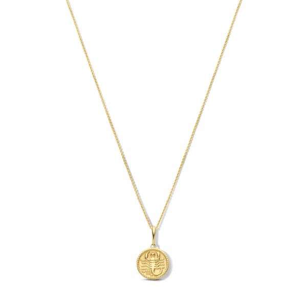 Kette Sternzeichen Skorpion 14k Gold