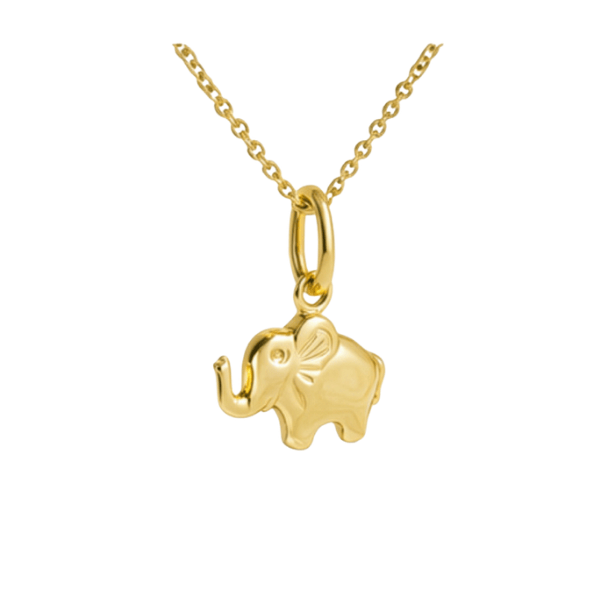 Anhänger Elefant 8k Gold