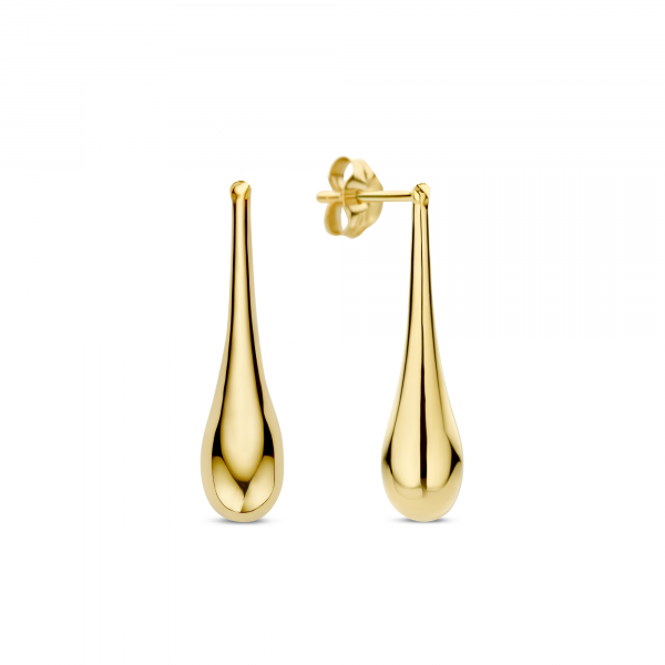 Ohrstecker Tropfen 20 mm 14k Gold