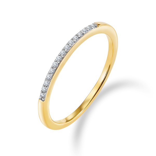 Ring Zirkonia 8k Gold