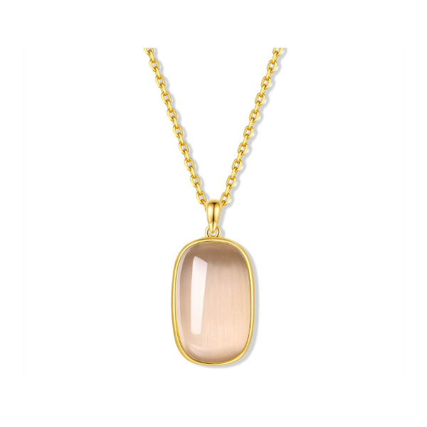 Kette Sand 925 Silber vergoldet