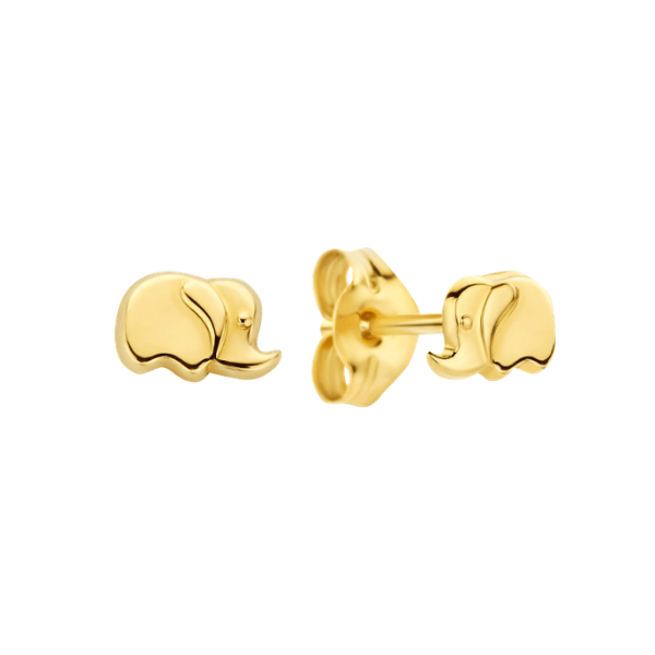 Ohrstecker Elefant 14k Gold