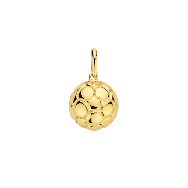 Anhänger Fussball 14k Gold