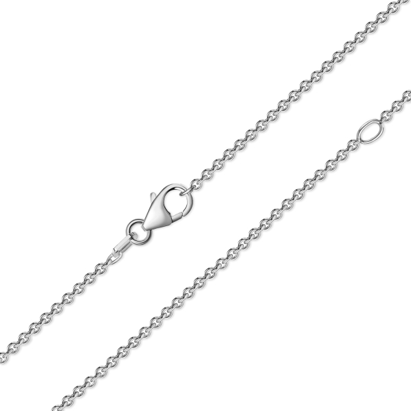 Ankerkette 0.8 mm 950 Platin