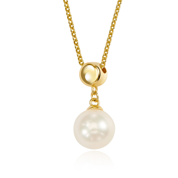 Kette Perle 8k Gold