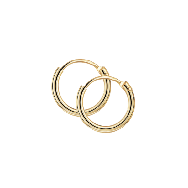 Creolen 11 mm 14k Gold