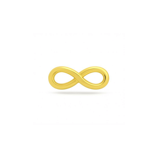 Satin Armband Infinity 14k Gold