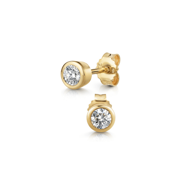Ohrstecker Zirkonia 333 Gold