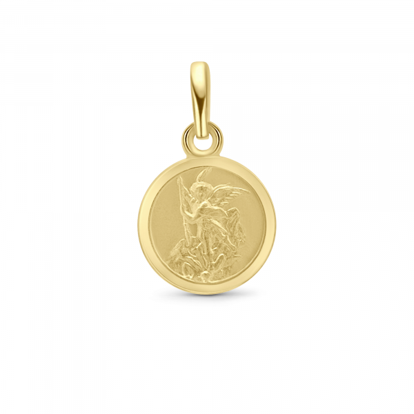 Anhänger Heiliger Michael 14k Gold