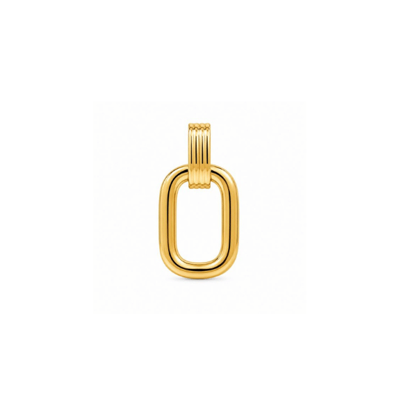Anhänger Oval 14k Gold