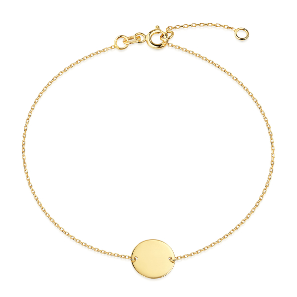 Armband Coin 10 mm 333 Gold
