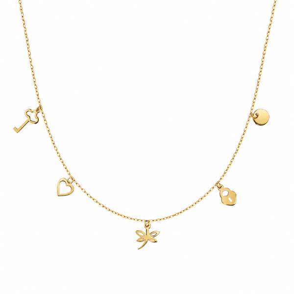 Kette Lucky Charms 333 Gold