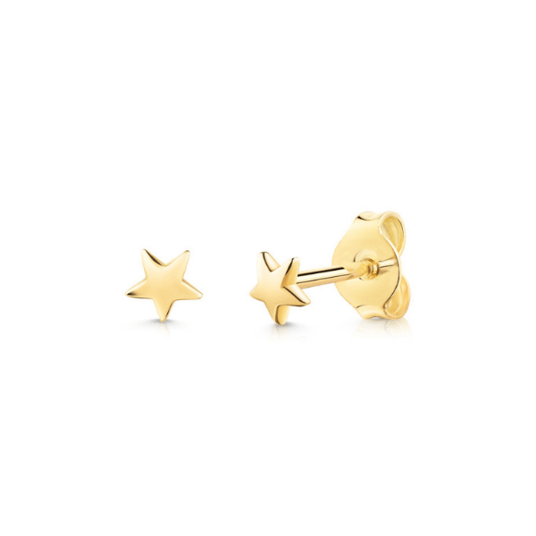 Ohrstecker Stern 333 Gold