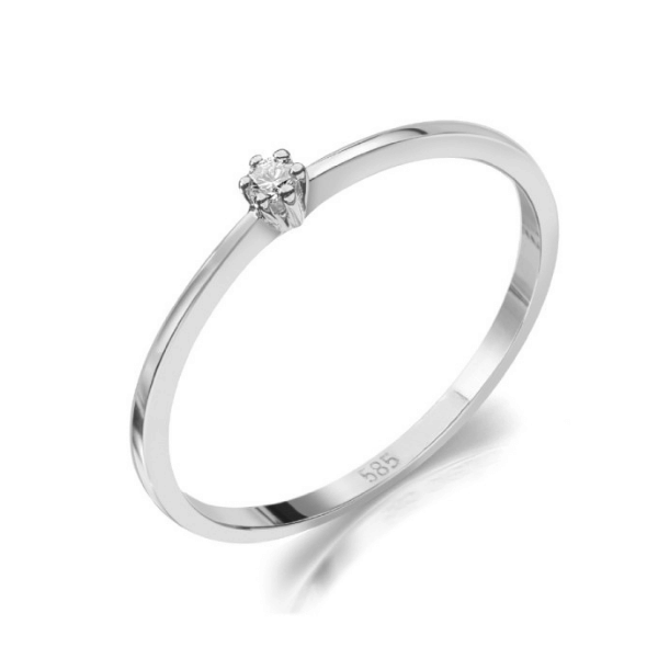 Ring-Brillant-0.03-ct.-14k-Weissgold