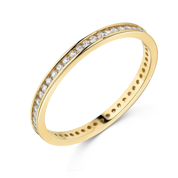 Ring Memoire Zirkonia 8k Gold