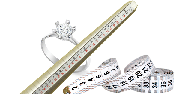 Schmuckgrößen richtig bestimmen- Ringgröße, Kettenlänge und Armbandlänge messen
