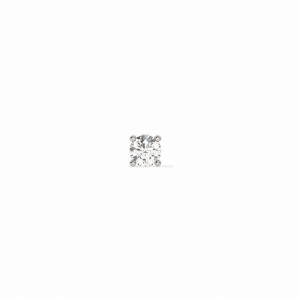 Satin Armband Lab Grown Diamant 0.07 ct 14k Weißgold